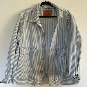 Levi's Hickory Stripe Denim Jacket